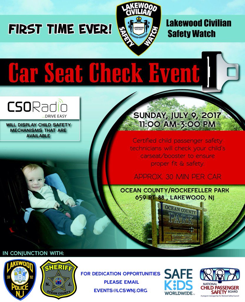  Car Seat Safety Check